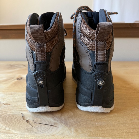 KORKERS BUCKSKIN WADING BOOT FLY FISHING FELT BOTTOM LACE UP DURABLE ANGLER 7 - Picture 7 of 12